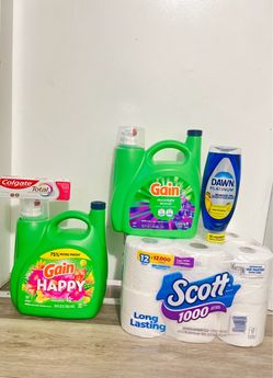Household Essentials Bundle – Gain, Dawn, Scott, Colgate