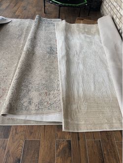 8x10 used two rugs