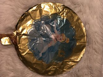 Cinderella Mylar Balloons 