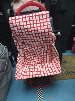 IKEA FRAKTA Shopping Cart – Red/White Limited Edition – Great Condition