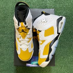 Air Jordan 6 Retro yellow ochre