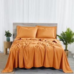 Luxury Bamboo 2000 Series 6 Piece Sheet Set – King, Queen, Full – All Colors Available