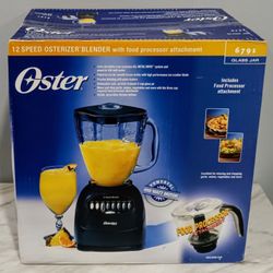 Oster 12 Speed Blender & Food Processor (Brand New)
