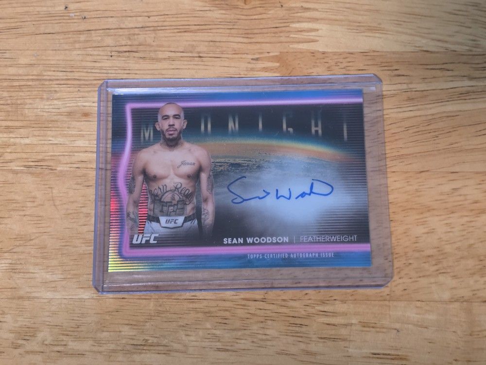 2025 Midnight Sean Woodson Autograph Horizon Signatures 