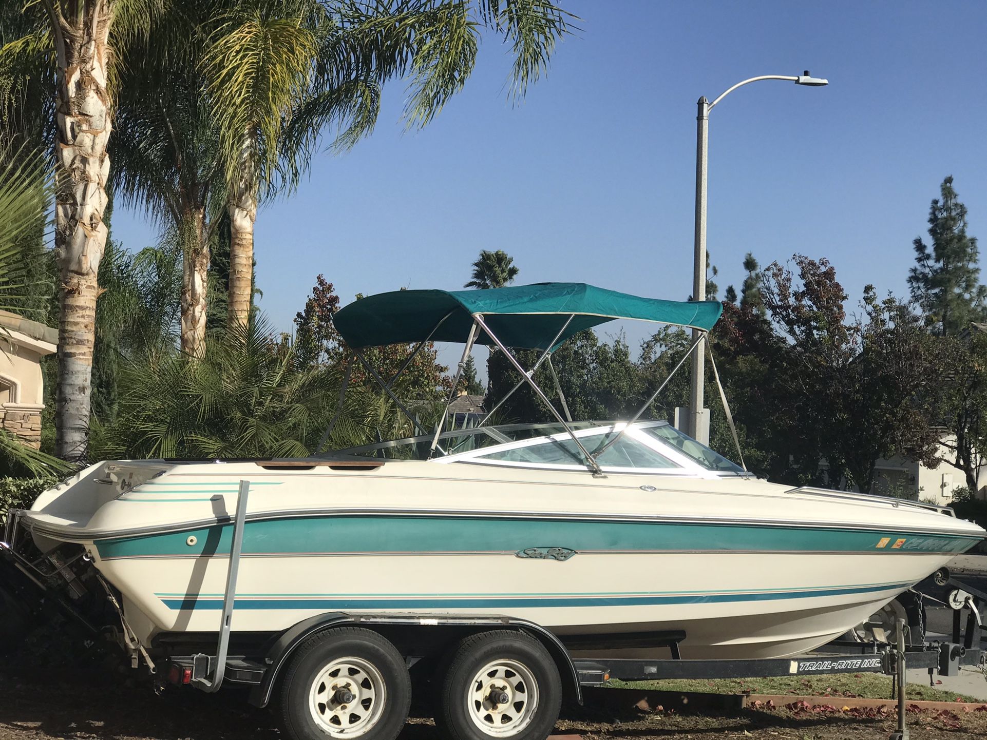 Boat With Trailer For Sale