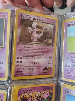 Rocket Team Mewtwo 1st Edtion