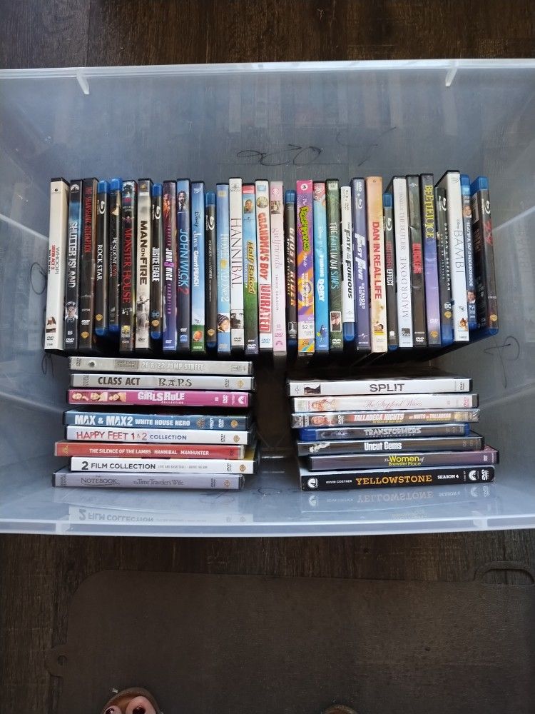 Dvd's & Blue Rays