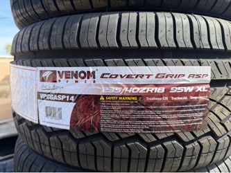 235/40R18 Venom Power Covert Grip ASP