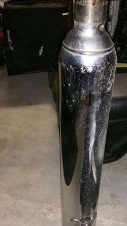 Motorcycle stock pipes.