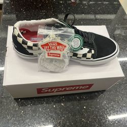 Supreme X Swarovski X Vans Old School Sz 8