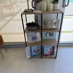 Palm Springs decor and Shelving Unit 