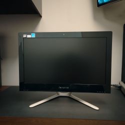 Lenovo C355 All In One PC | 20" LED Display, AMD E2-3000, 1TB HDD, 4GB RAM, DVDRW | Windows 10 | Well-Maintained with Fresh OS Install