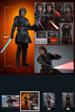 Hot Toys Star Wars DX49AE Darth Vader Mustafar Artisan Edition 1/6 Scale Figure Sideshow Anakin Skywalker