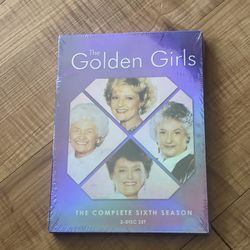 The Golden Girls - The Complete Sixth Season (DVD, 2006, 3-Disc Set) NEW SEALED 