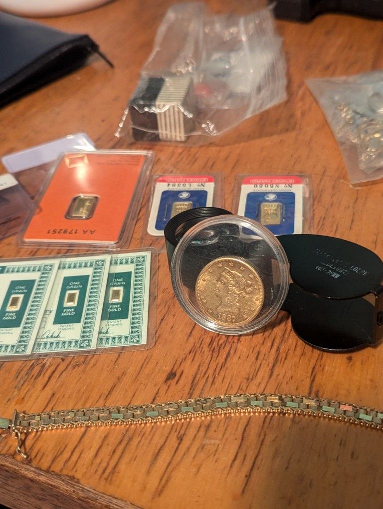 Beautiful 1887 $10 Gold Piece 