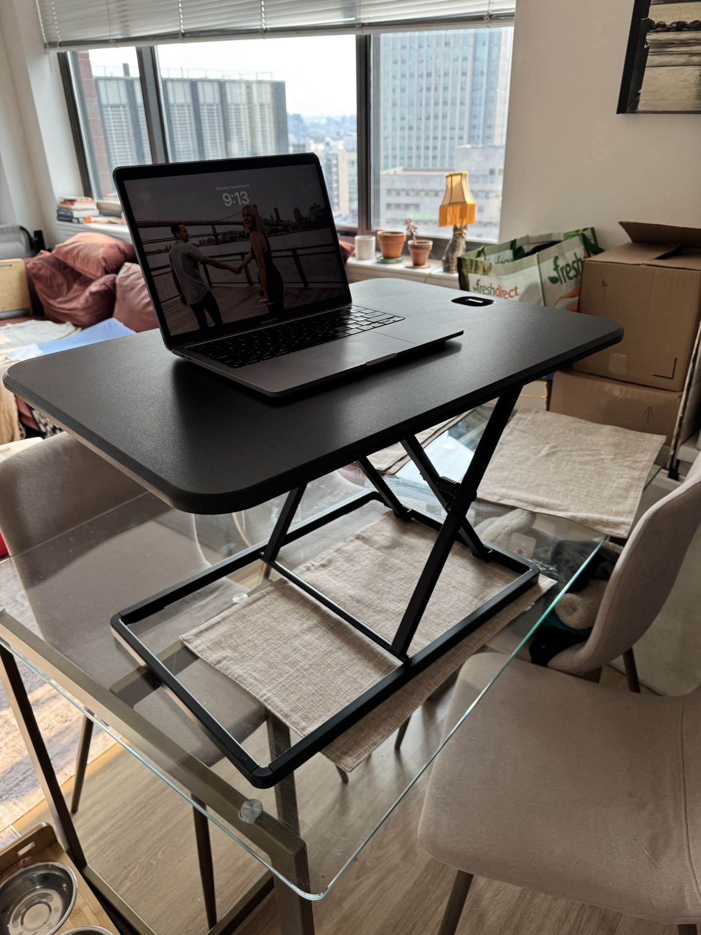 Adjustable Standing Desk Converter 3 Heights