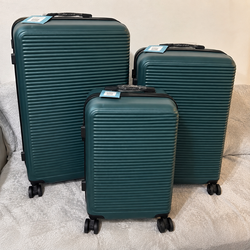 3-Piece Luggage Set - Green (28/24/20)