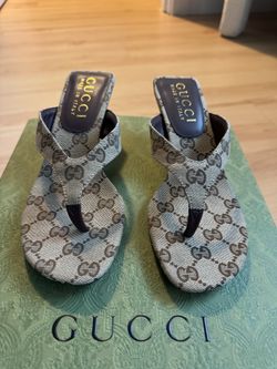 Gucci Kitten Heel Designer Sandals