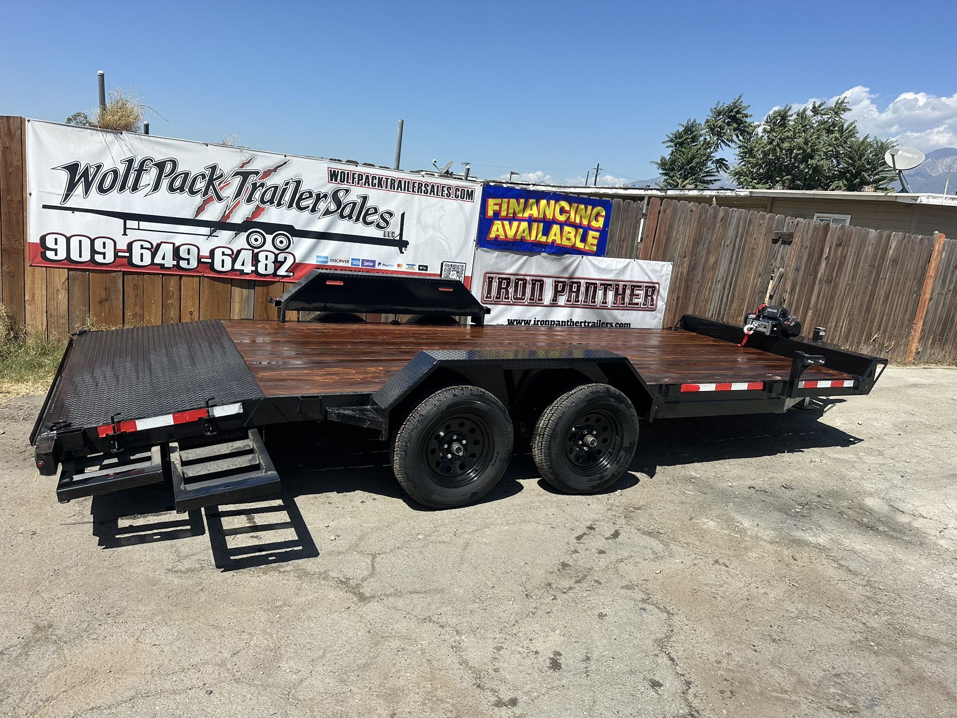 18x7 Car Hauler / Remolque