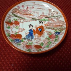 All Japanese/Asian Hand Painted Decor/Dishes