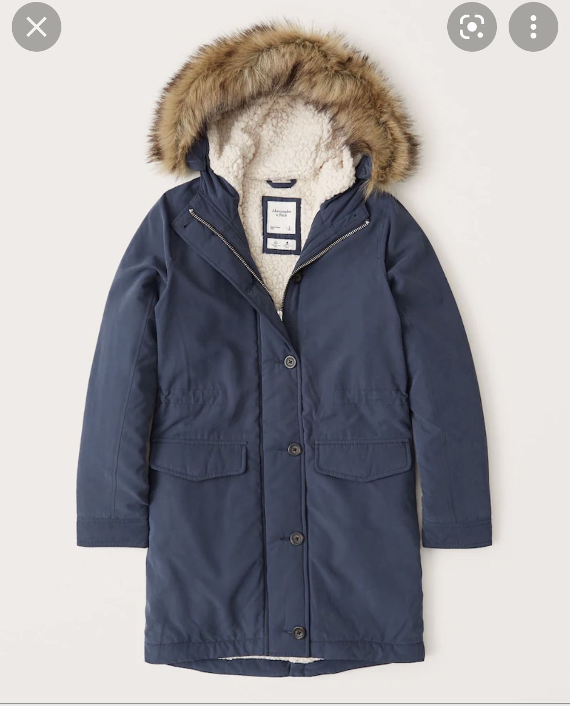 Abercrombie Women’s Lined Parka 