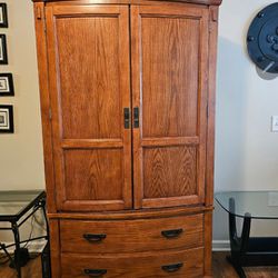 Armoire/TV Cabinet Solid Wood