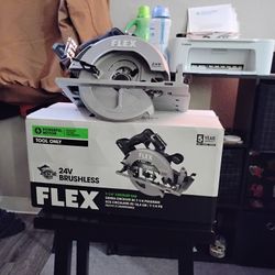 Flex 24 Volt Brushless Circular Saw Tool Only