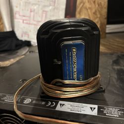 (For Halloween, I promise) BUTTKICKER BK-LFE Low Frequency Effect Transducer & BEHRINGER EUROPOWER EP1500 2X700 Watt Power Amplifier 