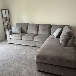 Take Home Pay Later Only $39 Down Payment 🌟L Shaped Modular Alloy Gray Sectional Couch W Chaise 🌟 Fast Delivery 