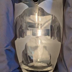 Waterford Crystal Lilies Vase with Box