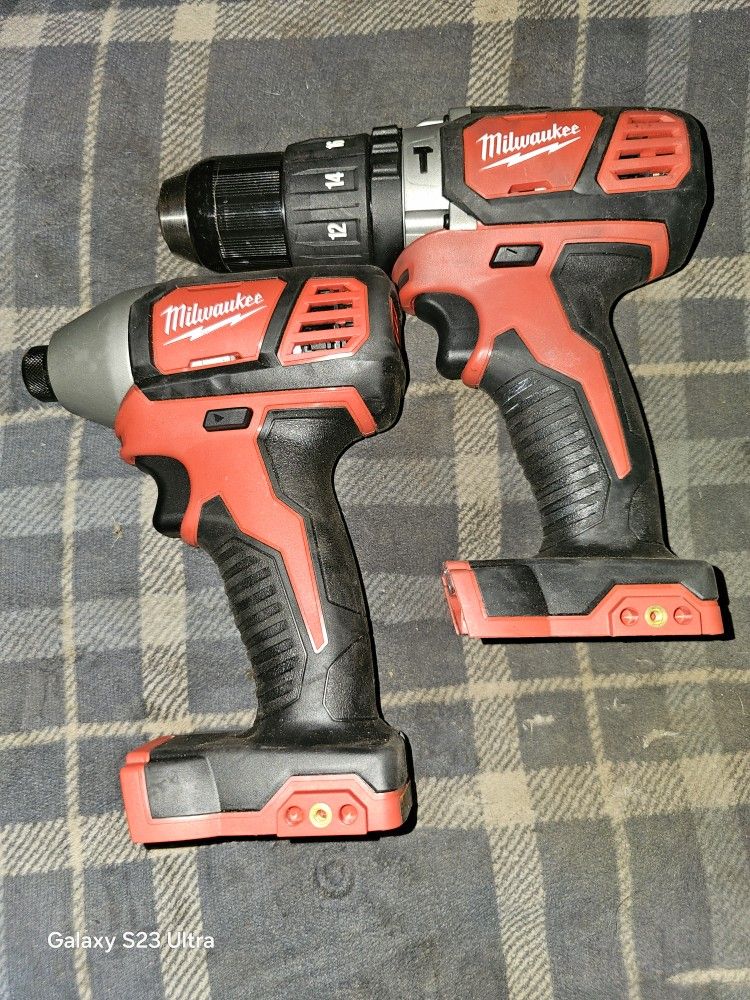 Milwaukee M18 Drill And Impact 
