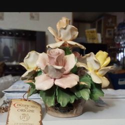 Capodimonte Rose Flowers