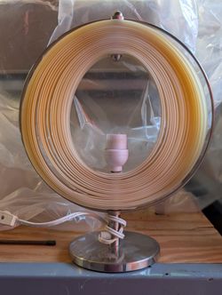 Vintage Mid Century Acrylic Table Lamp