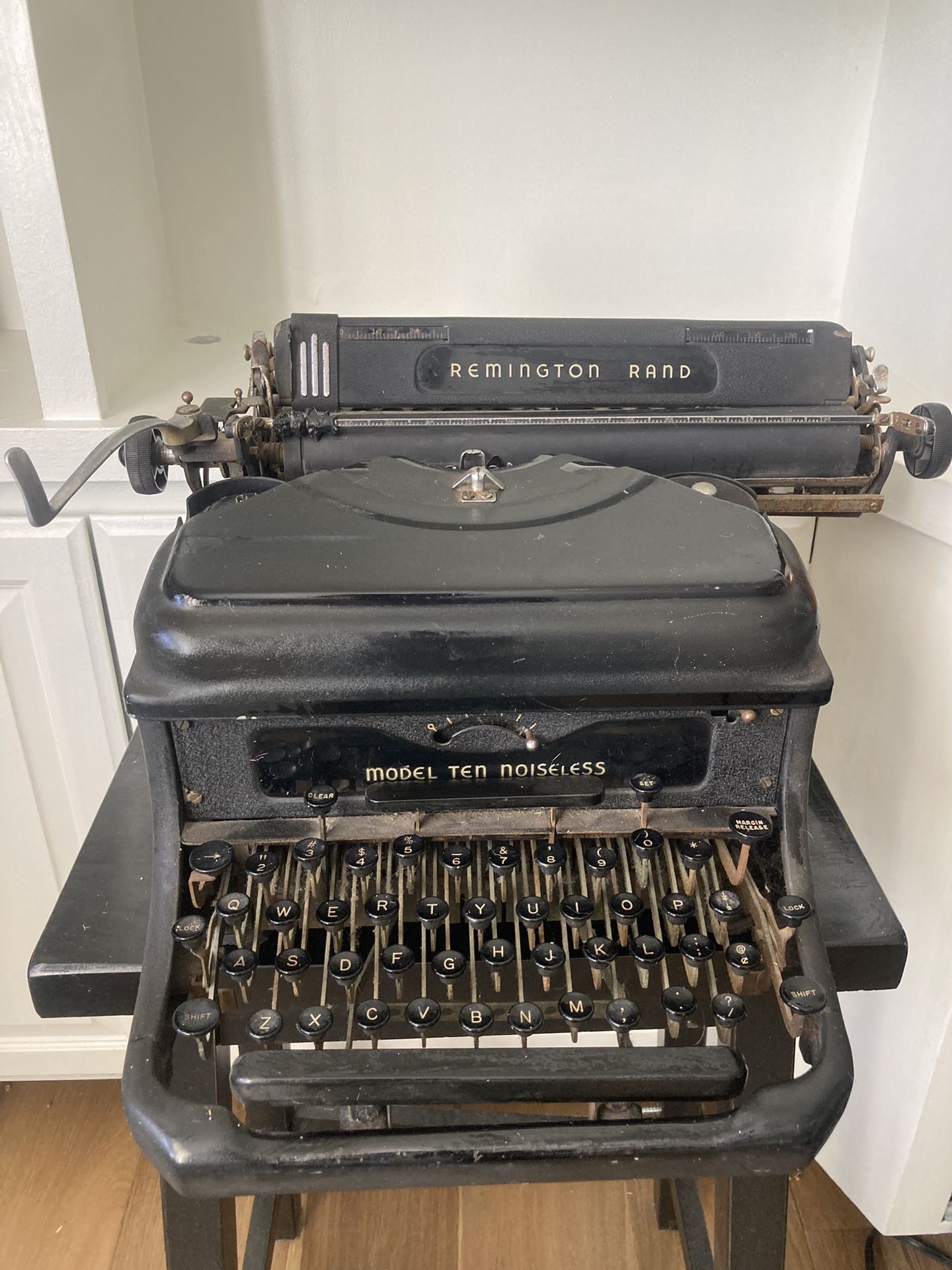 Antique typewriter