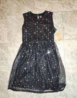 Wonder nation girls sparkly dress new