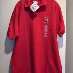 Angels Polo Shirt - L- New With tags