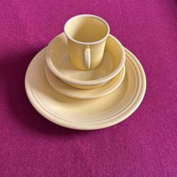 Fiesta 4pc Ceramic Dishwear Set