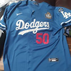 Los Angeles Dodgers mookie Betts Blue Jersey 2,024 champion