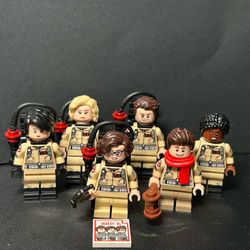 Lego custom Ghostbusters Frozen Empire minifigures