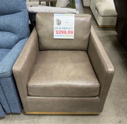 Member's Mark Modern Classic Leather Swivel Chair $299.99