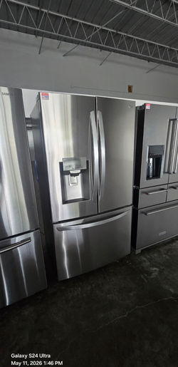 LG French Door Fridge – Stainless, Ice/Water Dispenser