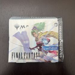 Final Fantasy Collector Boosters Box Unopened