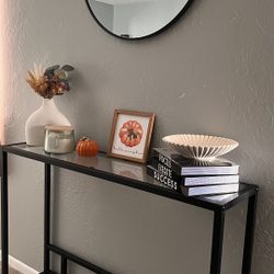 Glass Entry Table