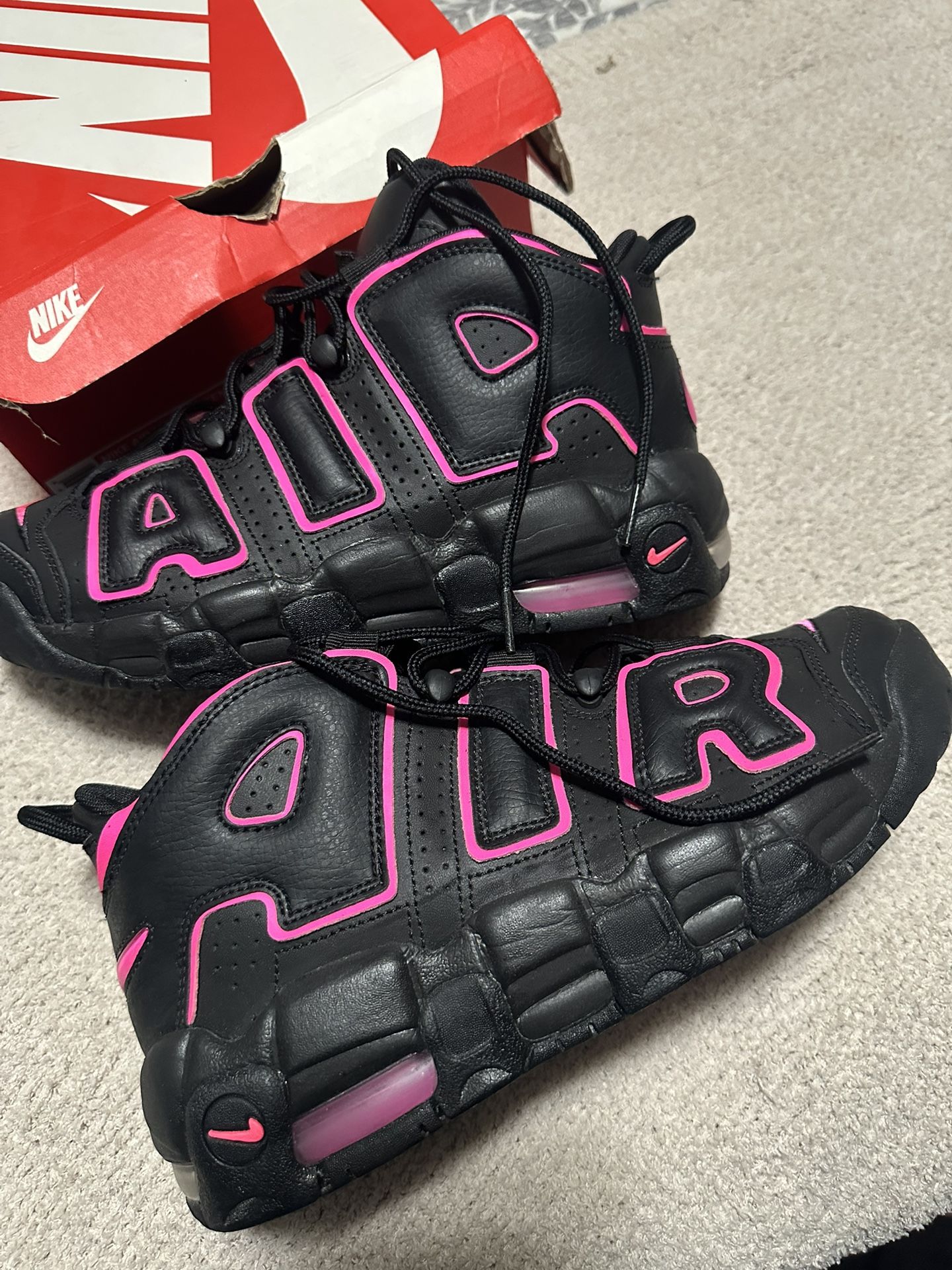 Youth Nike Uptempos Semi New