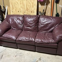 Leather Couch