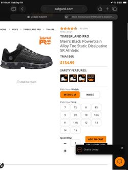 Timberland PRO Powertrain Alloy Toe Athletic Work Shoe