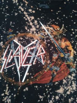 Slayer tshirt size large new