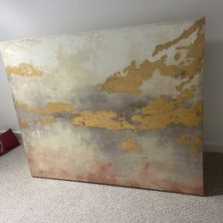 Abstract Art - Large format Gold