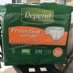 Depend small Unisex