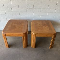 Wood End Tables